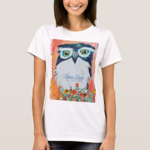 フクロウTシャツ