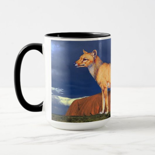 フクロオオカミ(タスマニアトラ) マグカップ (左)