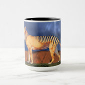 フクロオオカミ(タスマニアトラ) マグカップ (中央)