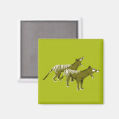 フクロオカミ マグネット (正面/裏面)