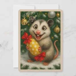 フクロネズミのクリスマスカード シーズンカード