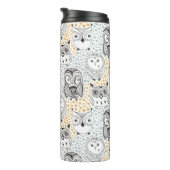 フクロパターンカスタムモノグラムタンブラー タンブラー (回転右)