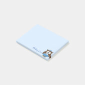 フクロフクロウ ポストイット (アングル)