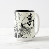 フクロムグ ツートーンマグカップ (正面右)