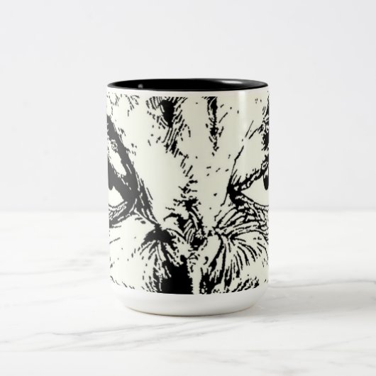 フクロムグ ツートーンマグカップ (中央)