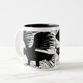 フクロムグ ツートーンマグカップ (正面左)