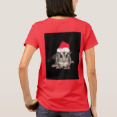フクロモモンガのクリスマス Tシャツ (裏面)