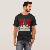 フクロモモンガのクリスマス Tシャツ (正面フル)