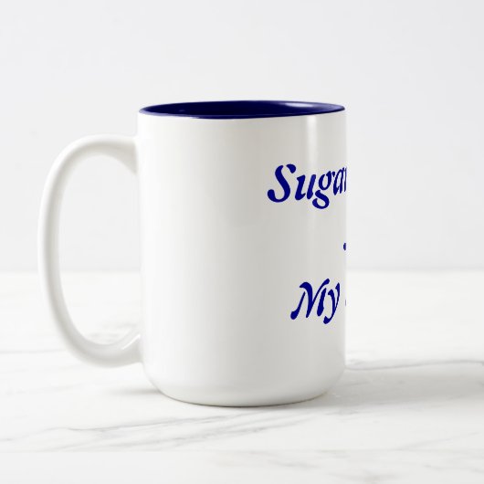 フクロモモンガは私の友達 ツートーンマグカップ (左)