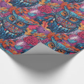 フクロールアートスケッチ ラッピングペーパー (角)