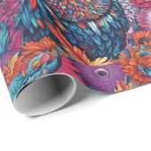 フクロールアートスケッチ ラッピングペーパー (ロールコーナー)