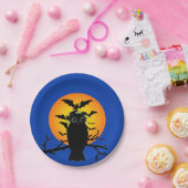 フクロールハロウィン紙プレート ペーパープレート (パーティー)