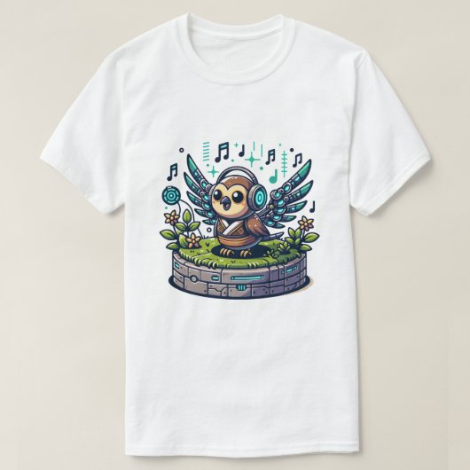 フクロールロボットTシャツ Tシャツ (デザイン正面)