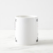 フクールレンチおばあちゃんおもしろいブルドフランスのッグ コーヒーマグカップ (中央)