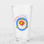 フグおもしろいグ タンブラーグラス (正面)