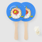 フグおもしろいグ ハンドファン (正面&裏面)