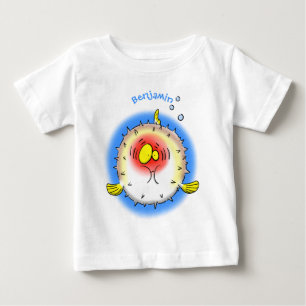 フグおもしろいグ ベビーTシャツ