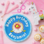 フグおもしろいグ ペーパープレート (パーティー)