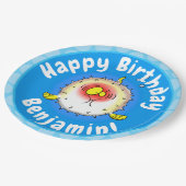 フグおもしろいグ ペーパープレート (アングル)