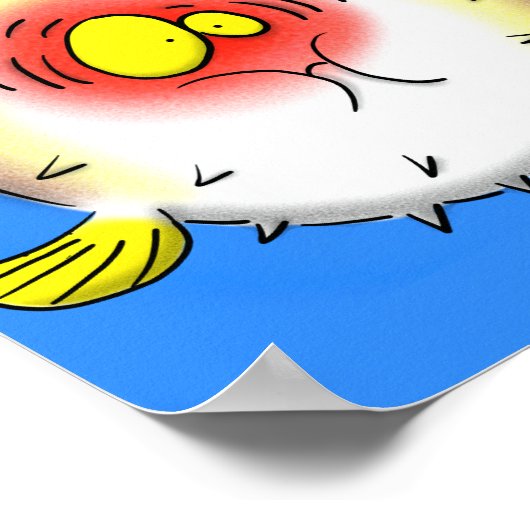 フグおもしろいグ ポスター (角)