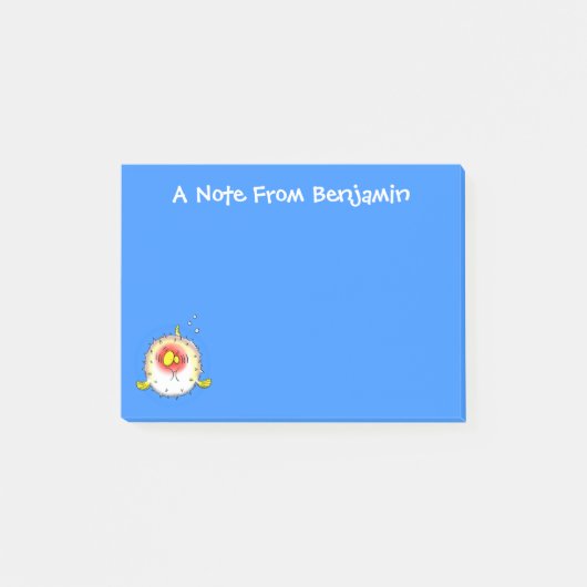 フグおもしろいグ ポストイット (正面)