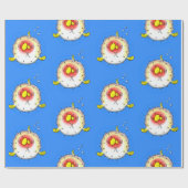 フグおもしろいグ ラッピングペーパー (フラット)