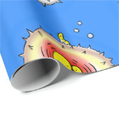 フグおもしろいグ ラッピングペーパー (ロールコーナー)