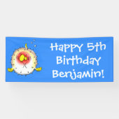 フグおもしろいグ 横断幕 (横)