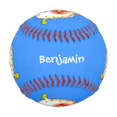 フグおもしろいグ 野球ボール (裏面)