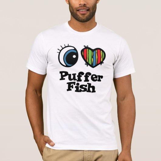 フグが大好き Tシャツ (正面)
