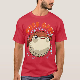 フグのフグをフグで切る Tシャツ