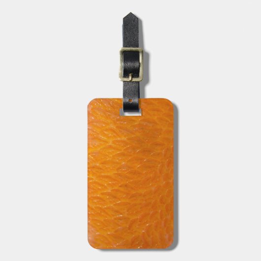 フグの皮 ラゲッジタグ (正面縦)