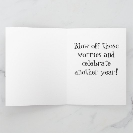 フグの魚のサンタのメリークリスマス! カード (内部)