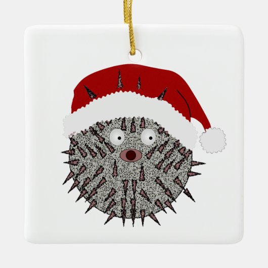 フグオーナメント セラミックオーナメント (正面)