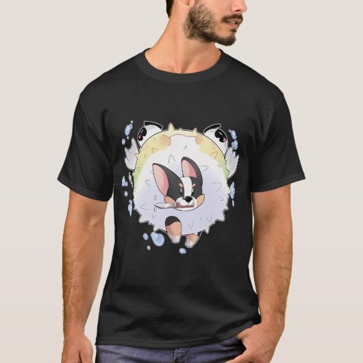 フグコーギー Tシャツ (正面)