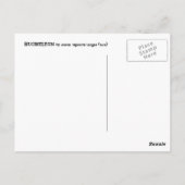 フグメレオン ポストカード (裏面)