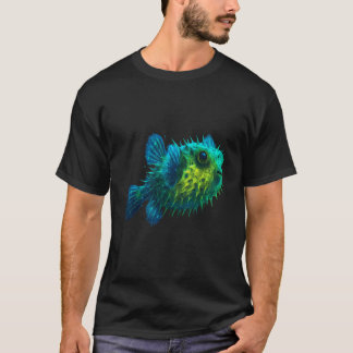 フグ好きのモチーフ フグ 海 オーシャン アニマル P Tシャツ