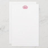フグ文房具 便箋 (正面/裏面)