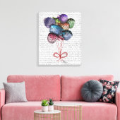 フグ風船 キャンバスプリント (インサイチュ (リビング))