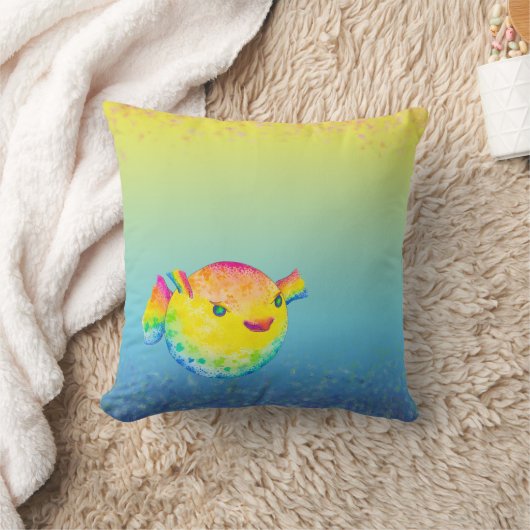 フグ クッション (ブランケット)