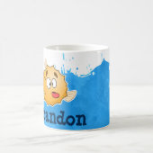 フグ コーヒーマグカップ (中央)