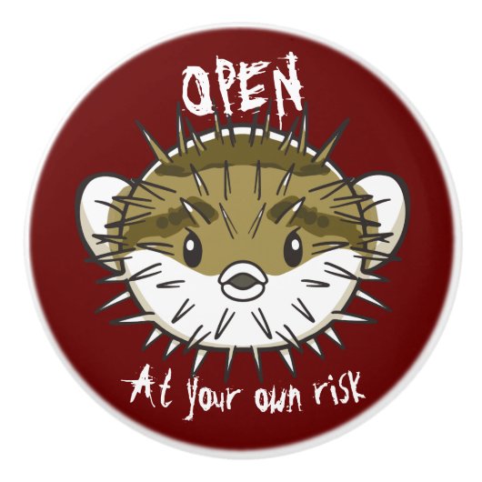 フグ セラミックノブ (正面)