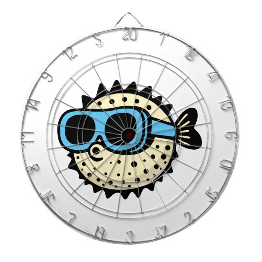 フグ ダーツボード (正面)