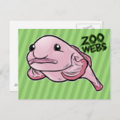 フグ ポストカード (正面/裏面)