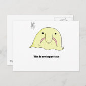 フグ ポストカード (正面/裏面)