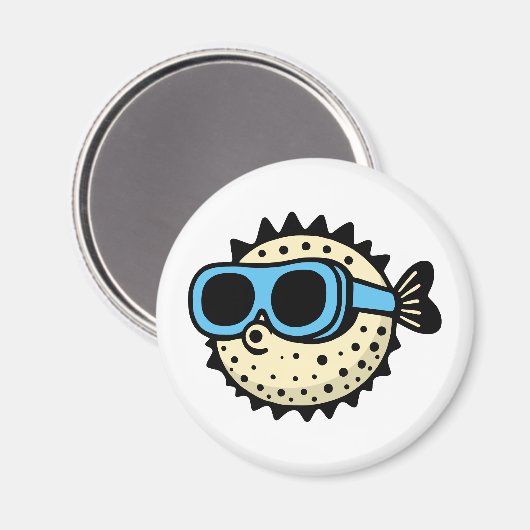 フグ マグネット (正面/裏面)