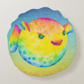 フグ ラウンドクッション (裏面)