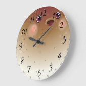 フグ ラージ壁時計 (傾斜)