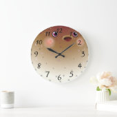フグ ラージ壁時計 (ホーム)