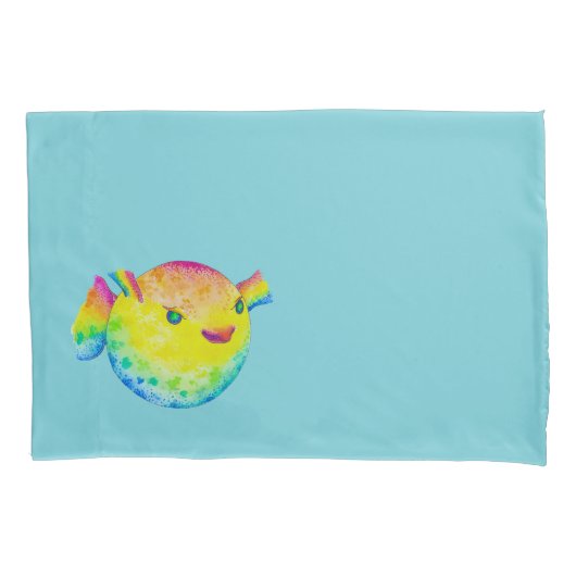 フグ 枕カバー (正面)